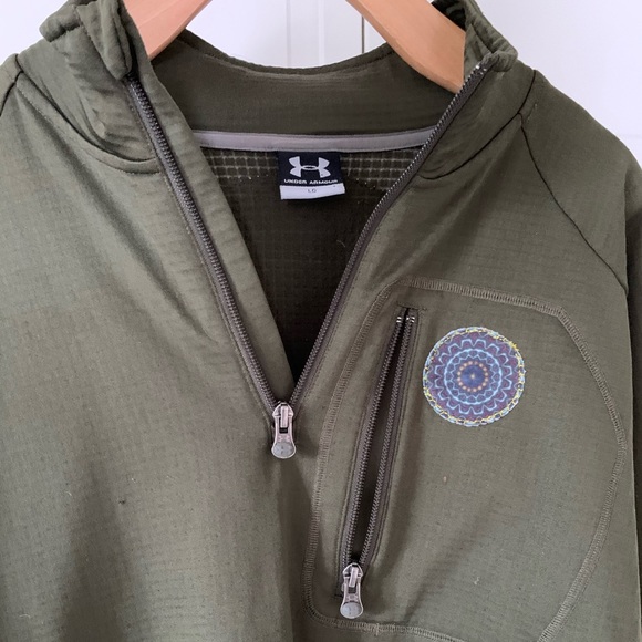 Under Armour Other - Under armour base layer shirt with hand made patch